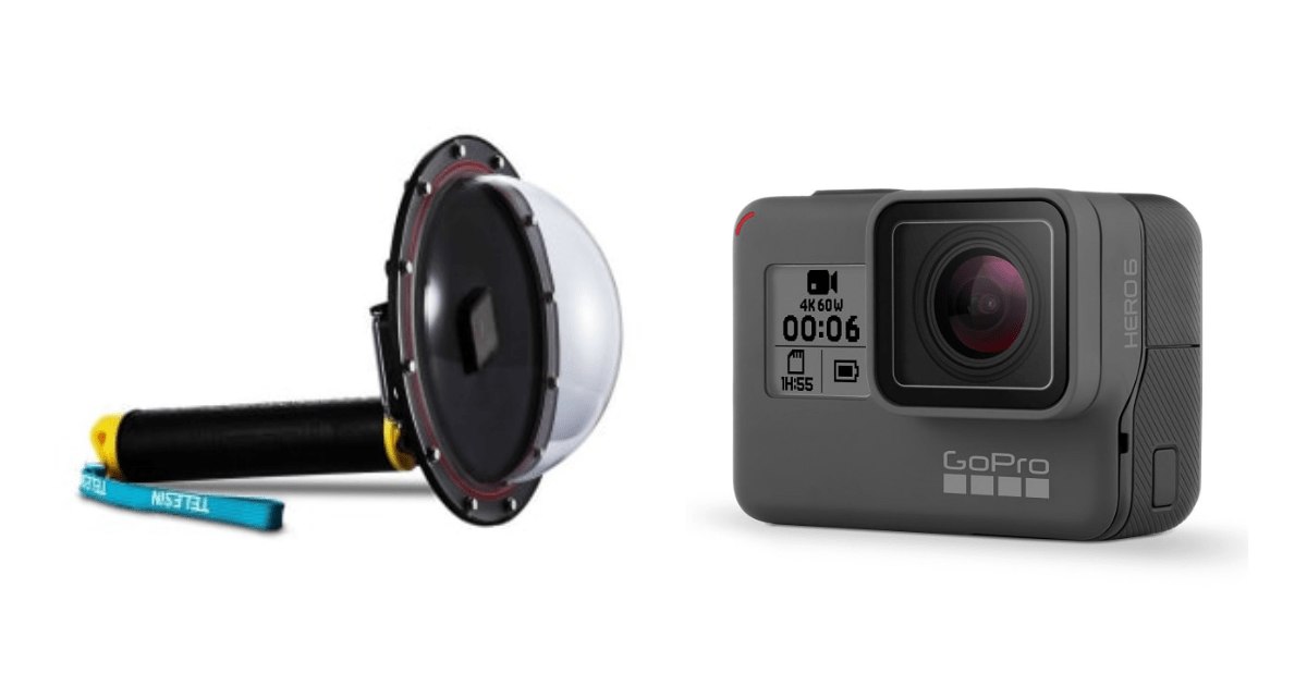 ドームポートとは Goproとドームポートを使って水中撮影 タビショットプラス