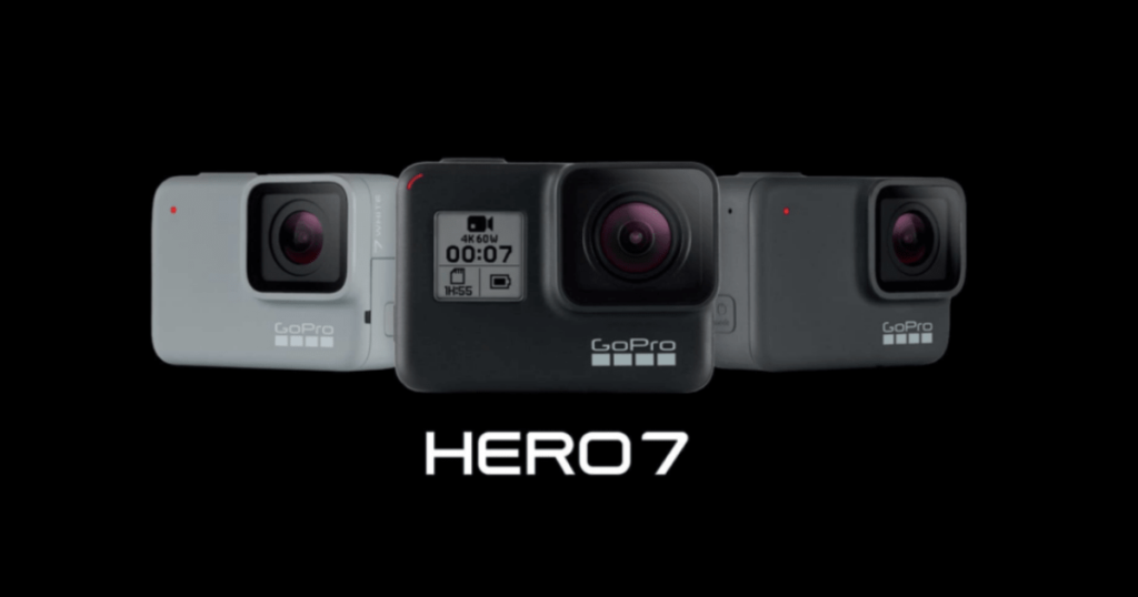 GoPro HERO7の新機能とBlack
