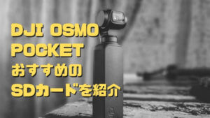 【2022年最新】Osmo Pocketに最適なSDカードの選び方とは？ | タビショットプラス