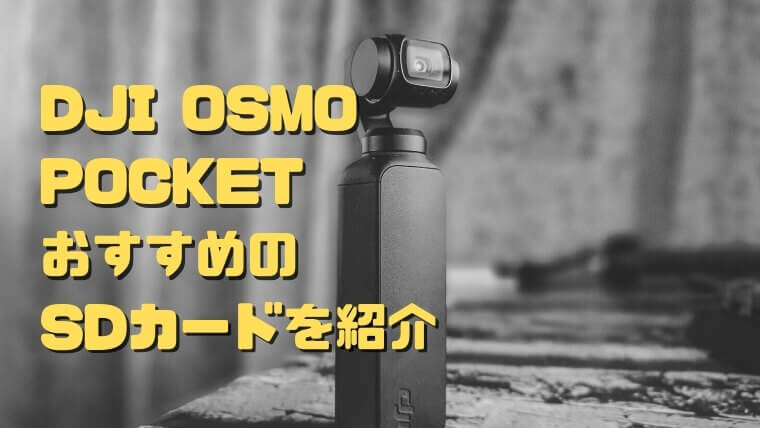 2022年最新】Osmo Pocketに最適なSDカードの選び方とは？ | タビ 