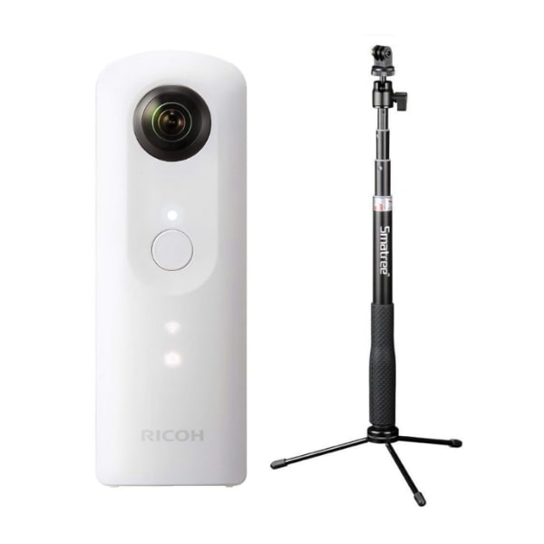 レンタル｜RICOH THETA SC 一脚兼簡易三脚自撮り棒セット | Tavishot